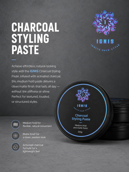 Charcoal Styling Paste