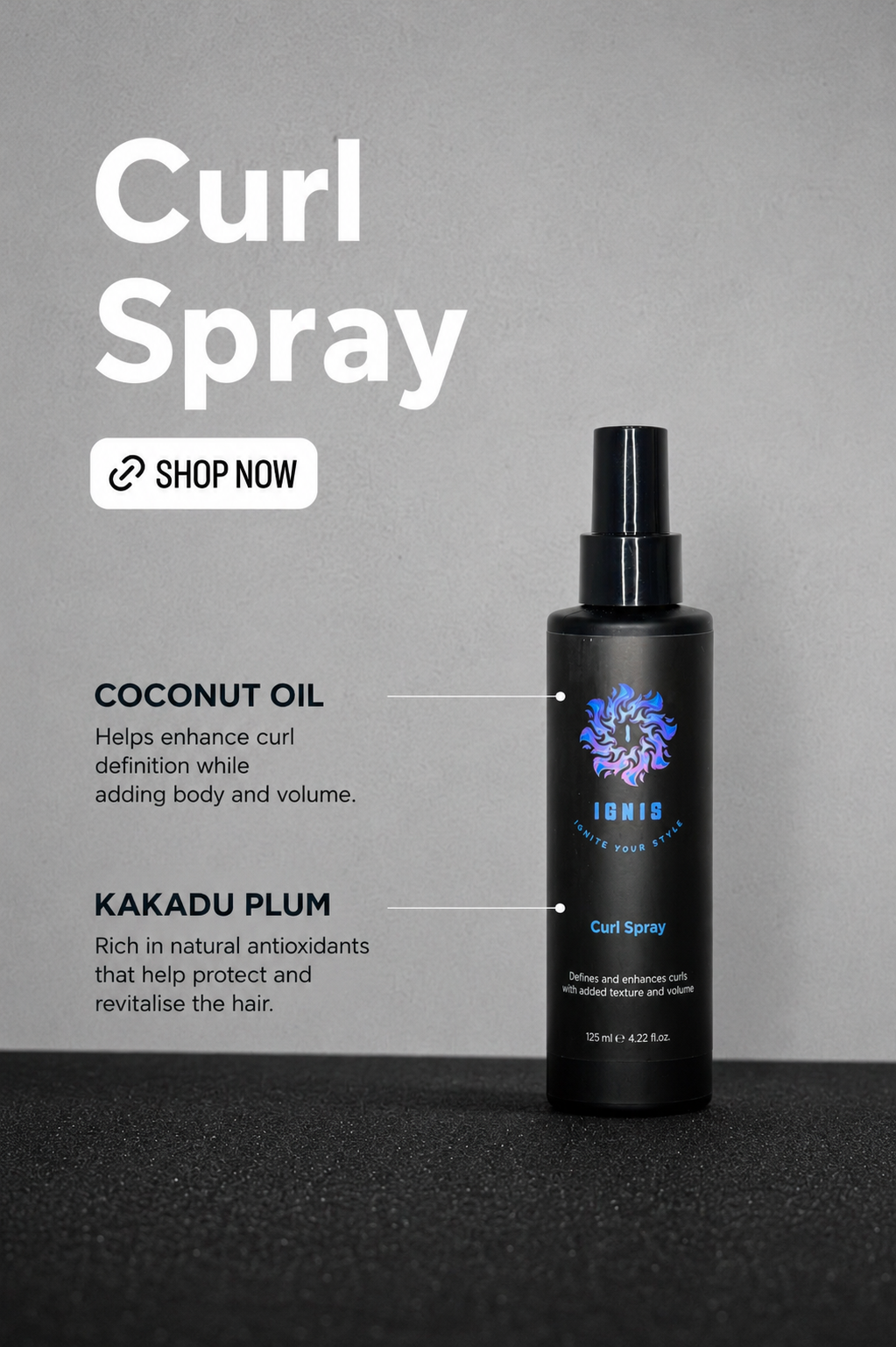 Curl Spray