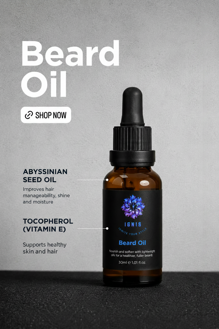 Beard Oil - Vitamin E Fixed