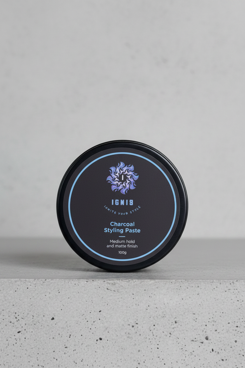 Charcoal Styling Paste
