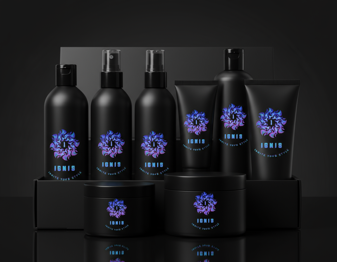 IGNIS men's haircare sample pack